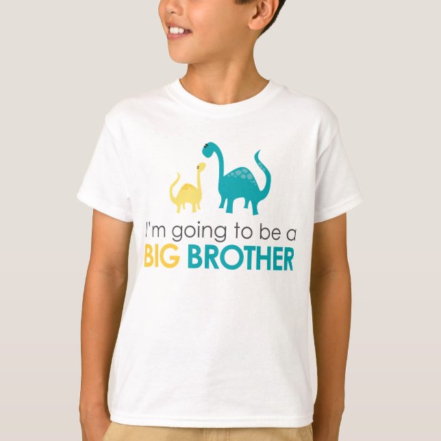 Camiseta Voy a ser un GRAN HERMANO (Anverso)