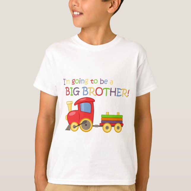 Camiseta ¡Voy a ser un hermano mayor! (Anverso)