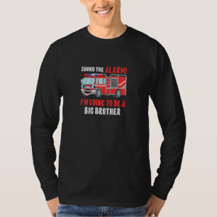 Camiseta Voy a ser un hermano mayor Revelación de bebé cam