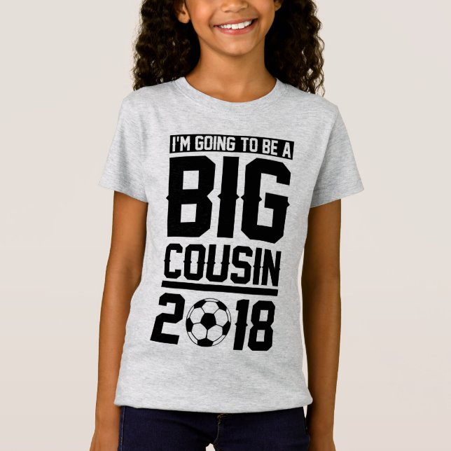 Camiseta Voy a ser un primo grande 2018 (Anverso)
