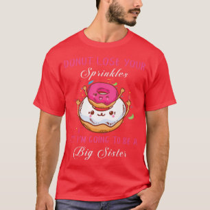 Camiseta Voy a ser una gran hermana divertida revelación de