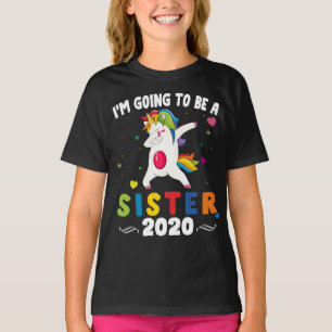 Camiseta Voy a ser una gran hermana en Unicornio 2020