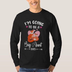 Camiseta Voy a ser una gran tía EST 2025 Fox Gender Rev