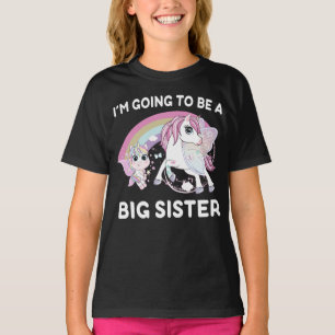 Camiseta Voy A Ser Una Hermana Grande