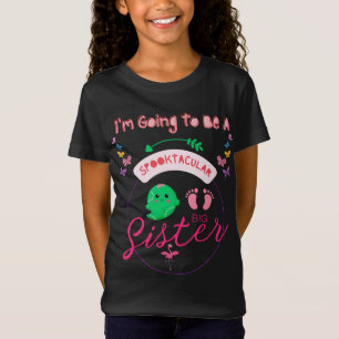 Camiseta Voy a ser una hermana grande Spooktacular