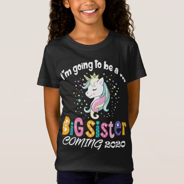 Camiseta Voy a ser una hermana mayor (Anverso)