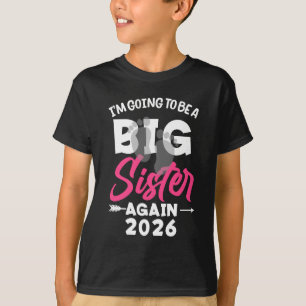 Camiseta Voy a ser una hermana mayor de nuevo Hermana mayor