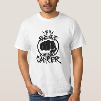 Camiseta ¡Voy a vencer a este cáncer!