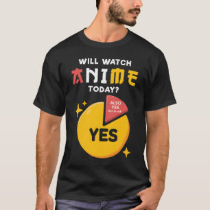 Camiseta Voy a ver Anime Hoy Japón Kawaii Manga Otaku