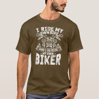 Camiseta Voy En Mi Propia Bicicleta Y Sí Vino En Mi Propia