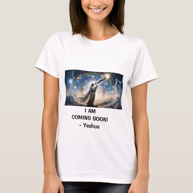 Camiseta Voy pronto (Anverso)