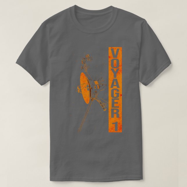 Camiseta Voyager 1 Sonda de espacio interestelar 5 (Diseño del anverso)