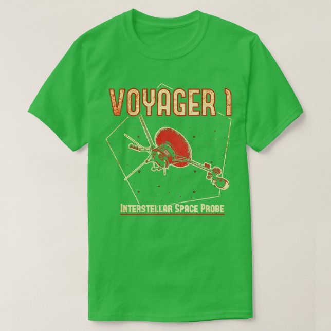 Camiseta Voyager 1 Sonda espacial interestelar 15 (Diseño del anverso)