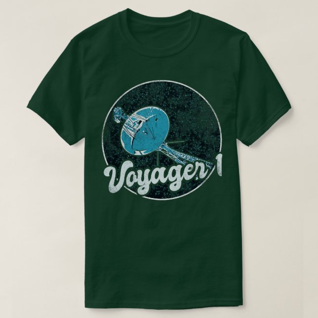 Camiseta Voyager 1 Sonda espacial interestelar 2 (Diseño del anverso)