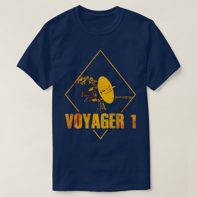 Camiseta Voyager 1 Sonda espacial interestelar 3 (Diseño del anverso)