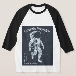 Camiseta Voyager cósmico