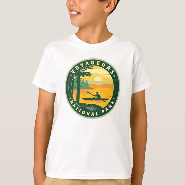 Camiseta Voyageurs National Park (Anverso)