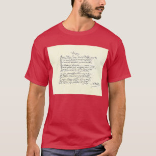 Camiseta Voyelles (Rimbaud)
