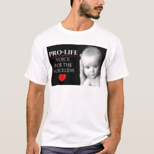 Camiseta Voz antiabortista para el sordo