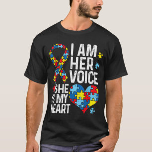 Camiseta Voz Corazón Mes de Concientización sobre el Autism