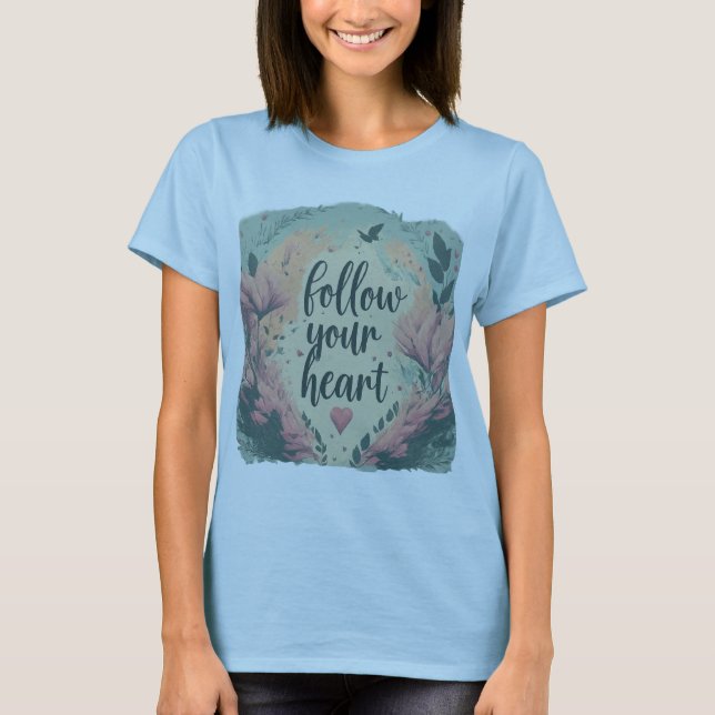 Camiseta Voz de corazón (Anverso)