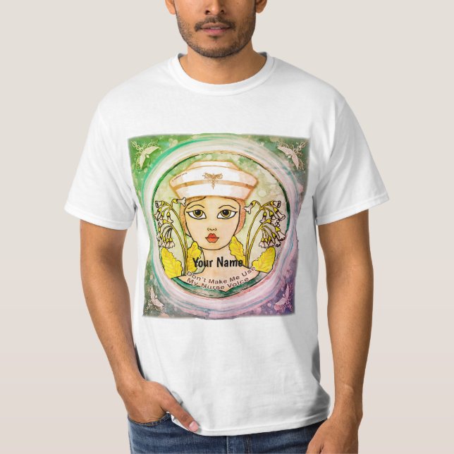 Camiseta Voz de enfermera (Anverso)