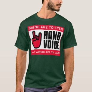 Camiseta Voz de mano 1