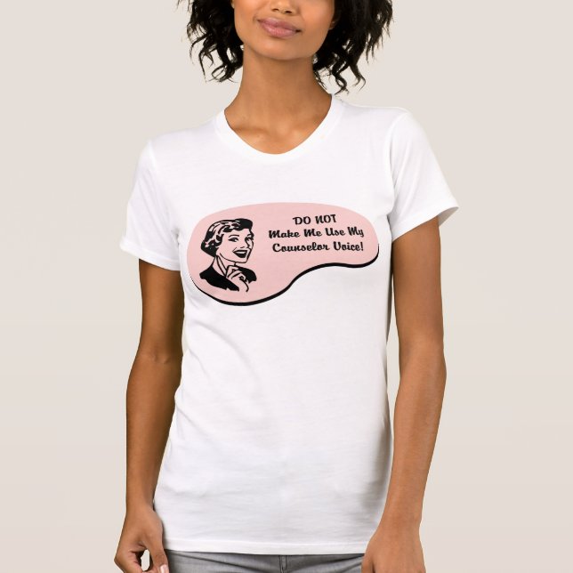 Camiseta Voz del consejero (Anverso)