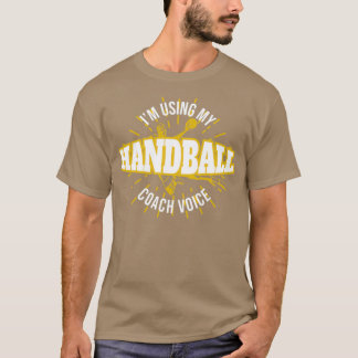 Camiseta Voz del entrenador de balonmano