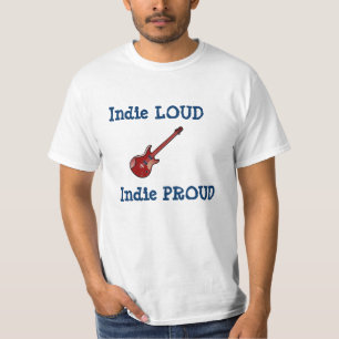 Camiseta Voz del indie (dígala el pecho de Wit Yo)