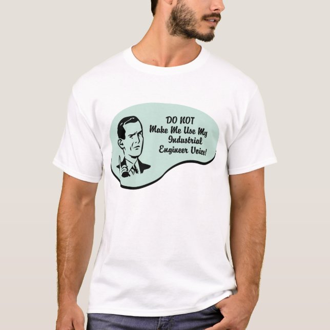 Camiseta Voz del ingeniero industrial (Anverso)