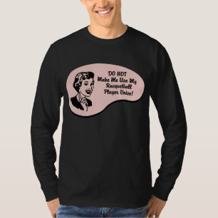 Camiseta Voz del jugador del Racquetball