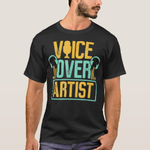 Camiseta Voz sobre el narrador: Voz sobre el talento para a