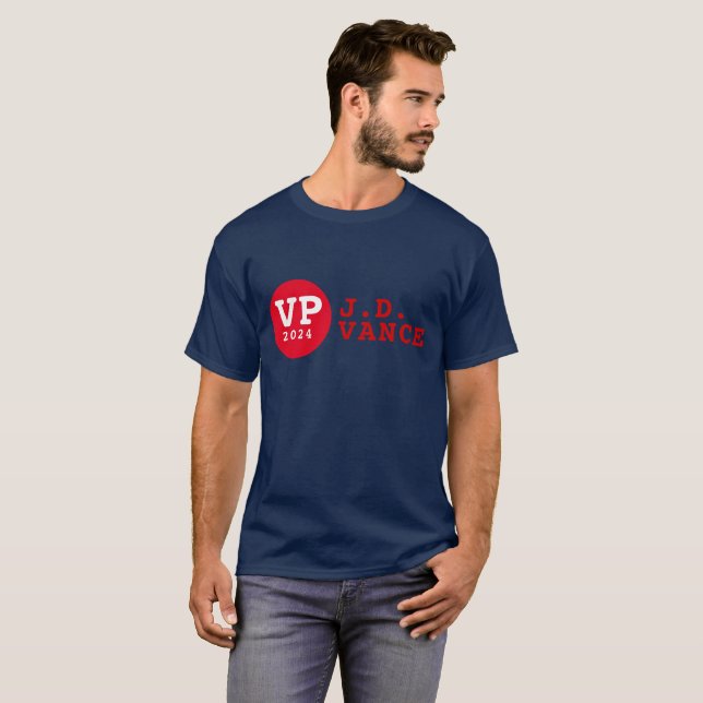 CAMISETA VP J. D. VANCE 2024 (Anverso completo)