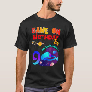 Camiseta VR Virtual Reality Game On 9 Birday Party Matchi