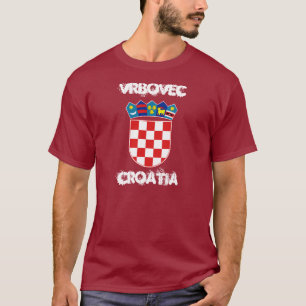 Camiseta Vrbovec, Croacia con escudo de armas