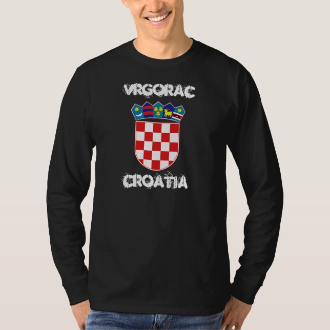 Camiseta Vrgorac, Croacia con escudo de armas (Anverso)