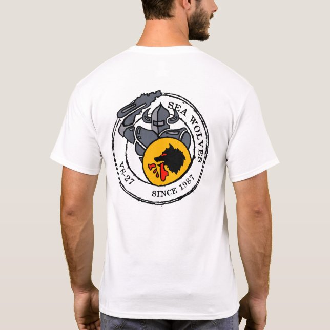 CAMISETA VS-27 EL MAR SE DISPARA DESDE 1987 (Reverso)