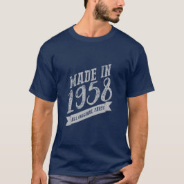 Camiseta VT212/ Hecho en 1958 todas las piezas originales!