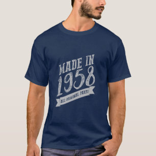 Camiseta VT212/ Hecho en 1958 todas las piezas originales!