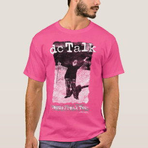 Camiseta Vtg 1996 Dc Talk T Shirt Promo Jesus Freak Tour Co