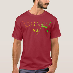 Camiseta VU Meter dB DJ T-Shirt