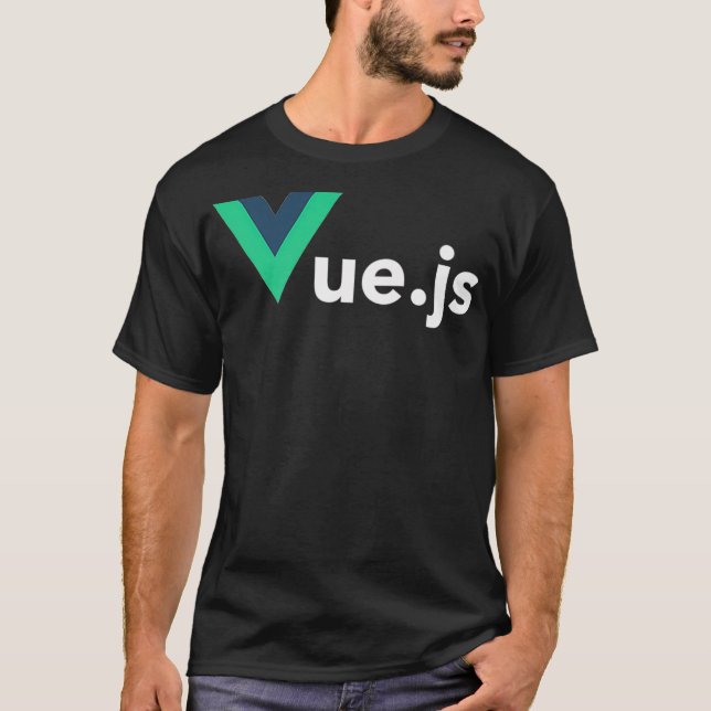 Camiseta VueJS Vuejs JavaScript Framework Premium _1 (Anverso)