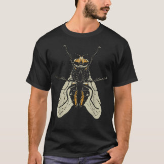 Camiseta Vuela Insecto Divertido Animal Perezoso Fácil Diy