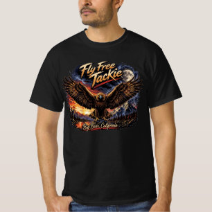 Camiseta Vuela Libre Jackie Big Bear Eagle Mountain Art