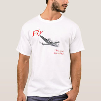 Camiseta Vuele la constelación de Lockheed