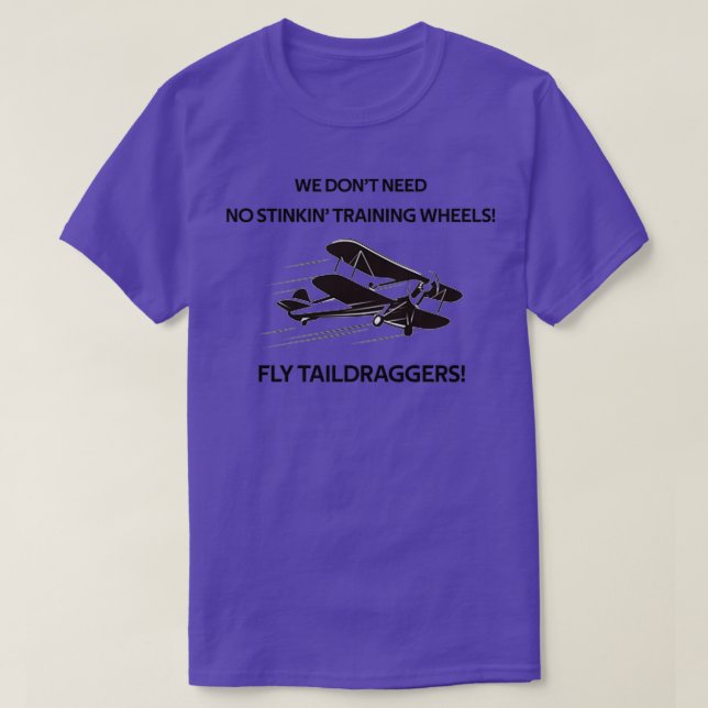 Camiseta Vuele Taildraggers  (Diseño del anverso)