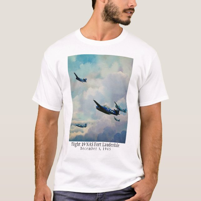 Camiseta Vuelo 19 - La escuadrilla perdida (Anverso)