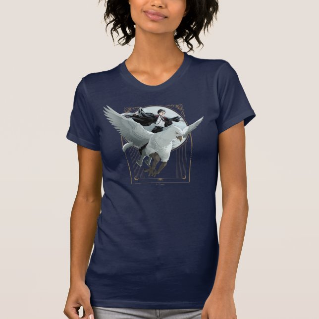 Camiseta Vuelo Anime HARRY POTTER™ con Buckbeak (Anverso)
