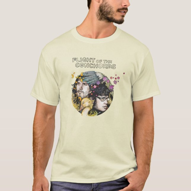 Camiseta Vuelo de los Conchords (Anverso)